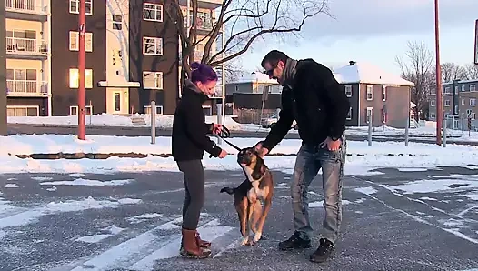 Genç çift sikişiyor