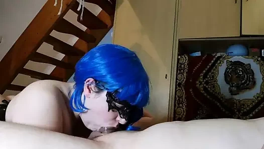 şehvetli yarım yamalak derin boğaz ve yalama itibaren benim anime kaltak