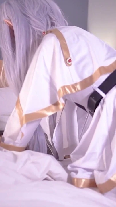 Sevimli Frieren Cosplayer Sikiliyor, Asyalı hentai cosplay 2 | Bölüm 1