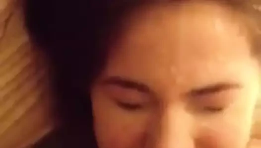 sevimli kız arkadaşı için hızlı yüz