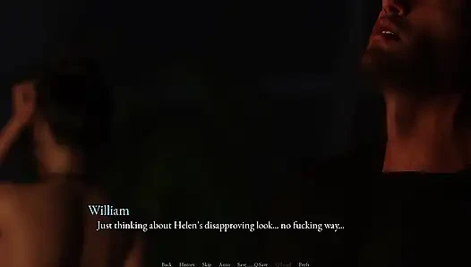 Her şey başladığı yerde 17 William Fingers Miru'yu yalıyor ve sonra leia göğüslerine basıyor