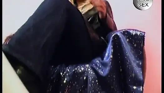 Külotlu çoraplı sarışın genç kız arkadan sikiliyor