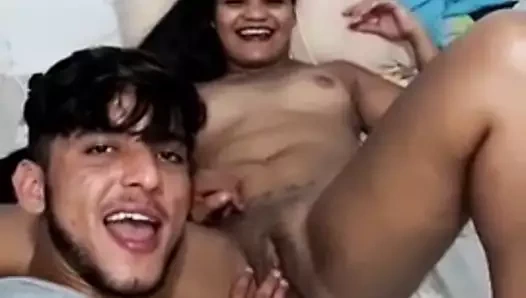 Eğlenceli seven latin çift