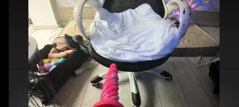 Kadın kılıklı kamerada 4 eğlence