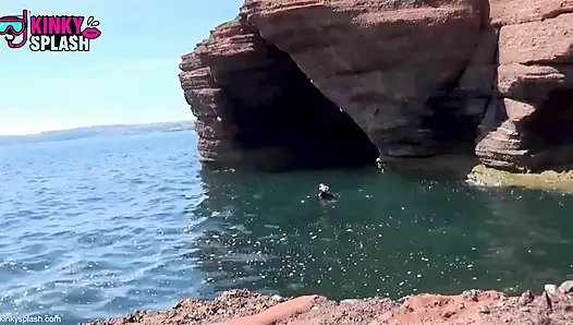 Serbest fetişi fantezi yüzgeçleri, gazlar ve sualtı kontrolü