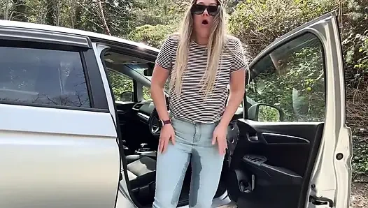 Waiting for My Friend but I Couldn't Hold It and Wet My Jeans