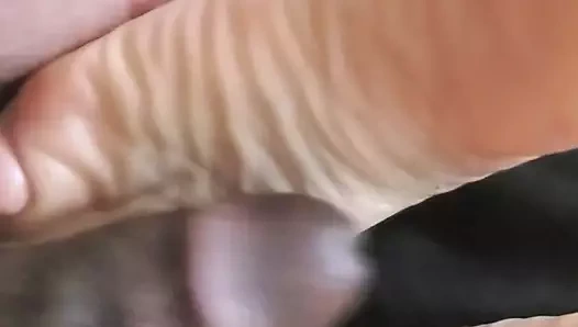 Ayak sikme yumuşak tabanlar ile bbc