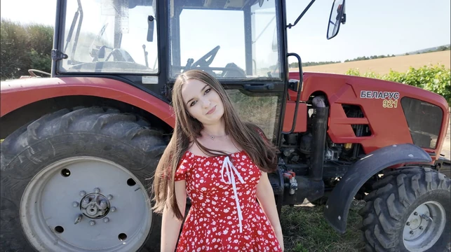 Sex creampie with a village beauty