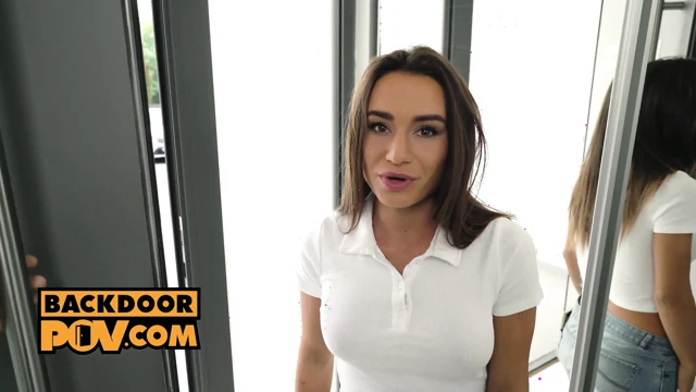 Bakış açısı - model Lana Roy ile anal sikiş denemesi