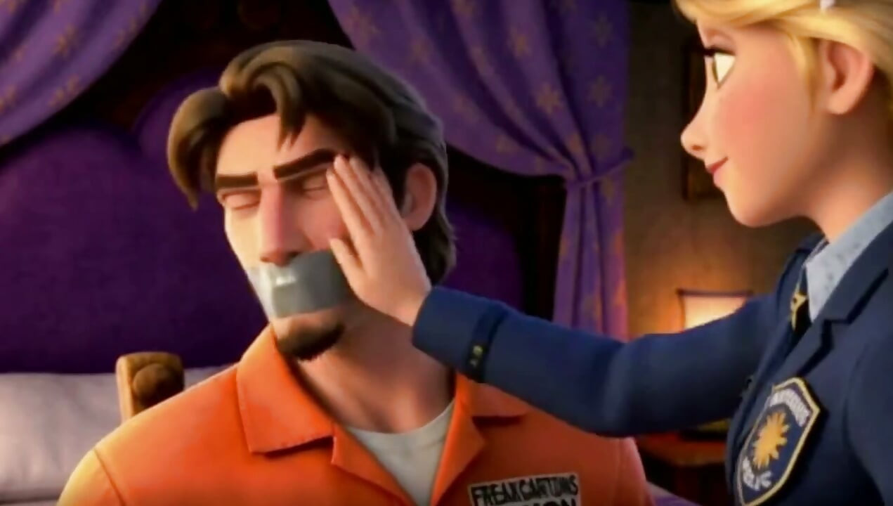 Flynn & Rapunzel: Masum Bir Sakso Macerası