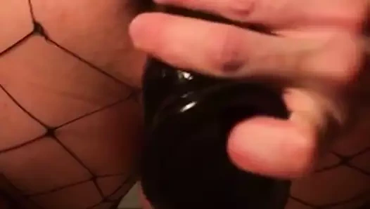 Kadın kılıklı anal delik genişletme