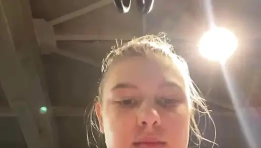Jucielussie workout in the gym