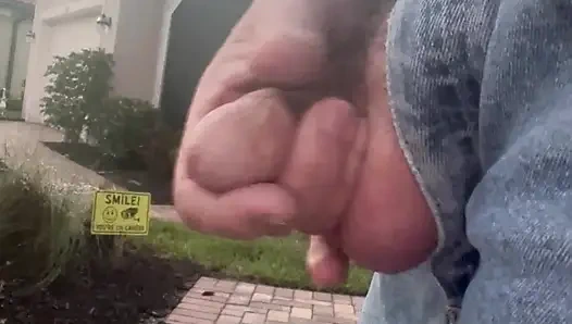 Başka bir teşhirci çöp günü