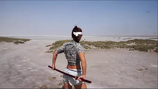 Katana Elton tuz gölünde