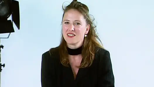 Almanya'dan çarpıcı bayan külotlu çorapla mükemmel vücudunu gösteriyor