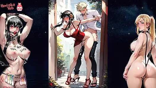 2d Hentai compilation with hot bitch Jor Briar.
