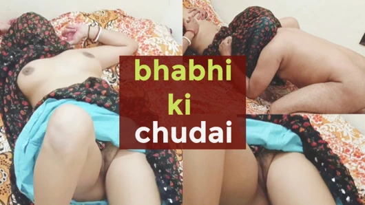 Hintli kadın sari içinde sikiliyor