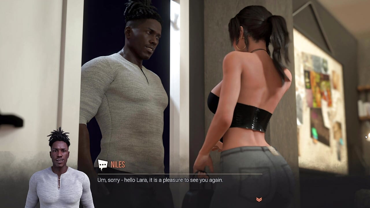 Tomb Raider'dan azgın lara croft büyük zenci yarağına masaj yapıyor ve sikiliyor