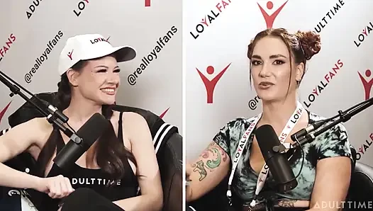 Siri Dahl grup seks partisi*es ve porno ödülleri | Siri Dahl ile Avn Özel | Adult Time Podcast