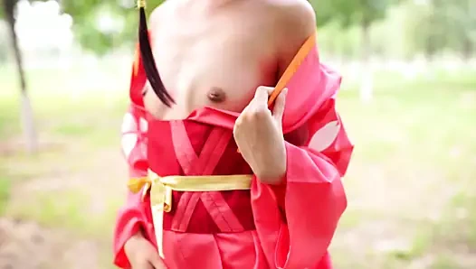 Koutetsujou hayır kabaneri mumei cosplay 2