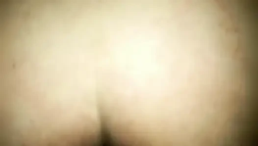 Fucked girlfriend sitting in bed
