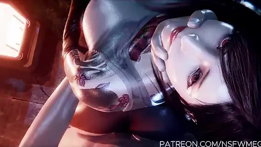 Tifa lockhart arkadan becerdin