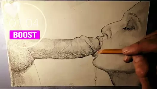 XMAS Cum in 2min challenge