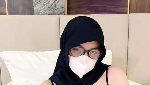 My Girl Playing In Bed Wearing Seductive Pajamas