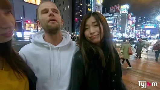 Japon mona ayami ve tsubaki kato almak becerdin sert tarafından bir Fransız horoz içinde bir aşk otel