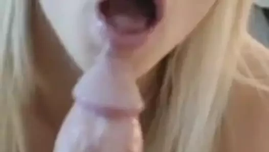 sarışın oral seks