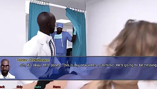 Ofis karısı #27 - Stacy doktora gitti ... Stacy'nin 3 toplamı vardı... Zack ve Stacy bir an yaşadı