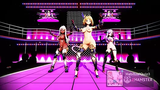 Mmd r18 granblue fantezi, seksi iffetsiz yüz ahegao, 3d hentai