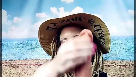 2 parmakla sakso pratiği kamp kadın kılıklı versiyon
