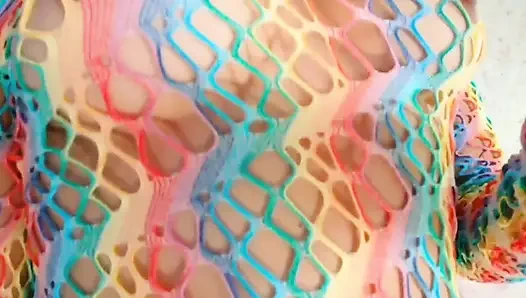 Renkli mayolu muhteşem bellealiz