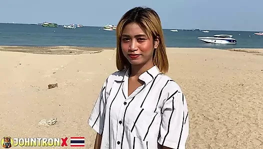 JohnTronX - POV fun with a cute amateur Asian girl that ended with a creampie