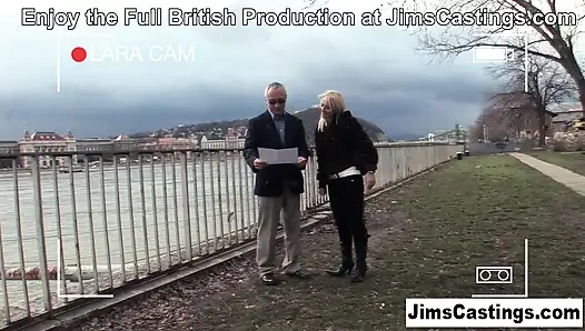 Götünüzü sikmek istiyorum! Jim Slip ve Sarah Kelly Jimscastings'te