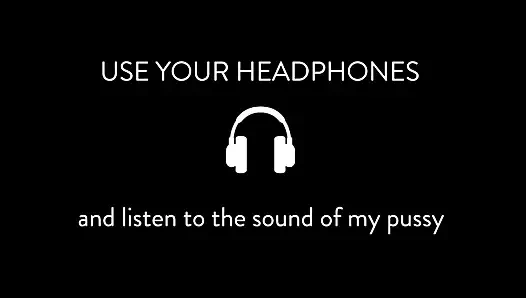 Sesli porno - süper ıslak amımı parmaklıyor