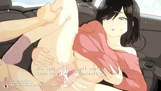 Hentai oyunu - kış sıcağında büyük memeli bebek - yoğun seks ve sakso