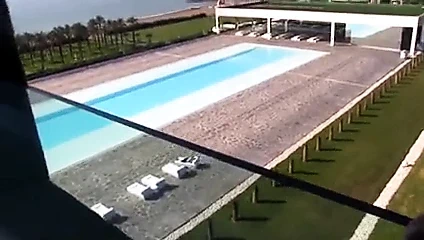 tatilde büyük memeli alman