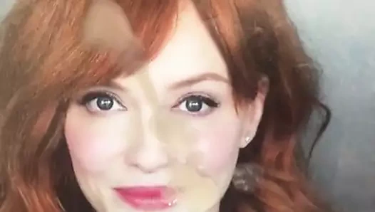 christina hendricks'e saygı duruşu