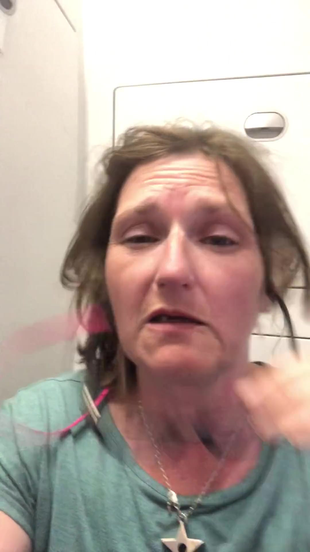 Huge Piss on Plane After Holding It for Four Hours!