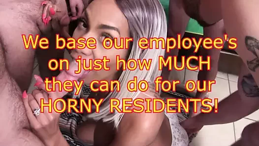 Dixies karavan parkında röportaj şiddetli