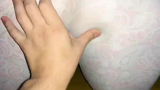 Suudi Arabistan'da sıkışık Arap evli kadın