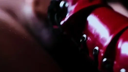Carla Cox and Holly D Have Fun with Rubber