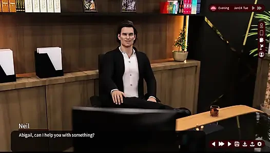 Arzu fısıltıları - sadık yol 6 neil resepsiyonast'ı sikiyor