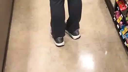 mağazada büyük göt