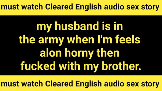 Genç evli kadınlar erkek kardeşi tarafından becerdin.