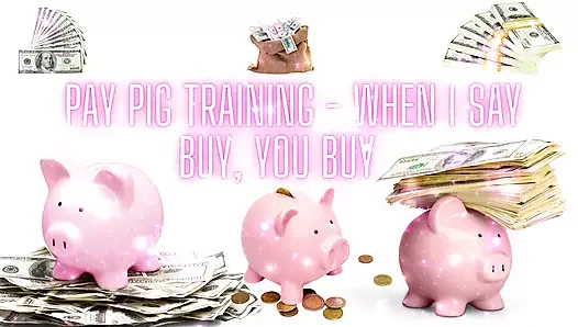 Pay Pig Training - When I Say Buy, You Buy