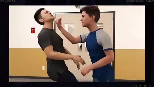 Kolej kralları #18 apartmanın dışında duruyor ama çıplak