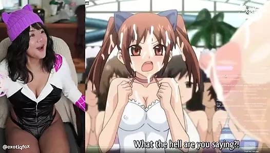 LANET OLSUN MAHALLEDEKI HAREM'DEKI HER KıZı HAMILE BıRAKTı! Exotiqfox solo gooner kız hentai tepkisi canlı yayın